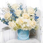 Medium Box Milano Azurro