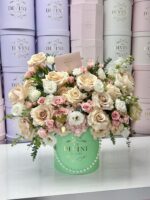 Champagne Mint Hat Box