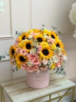 Sunflower Garden Hat Box - Image 3