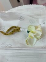 The Orchid Grace Bridal Bouquet & Boutonniere Collection - Image 2