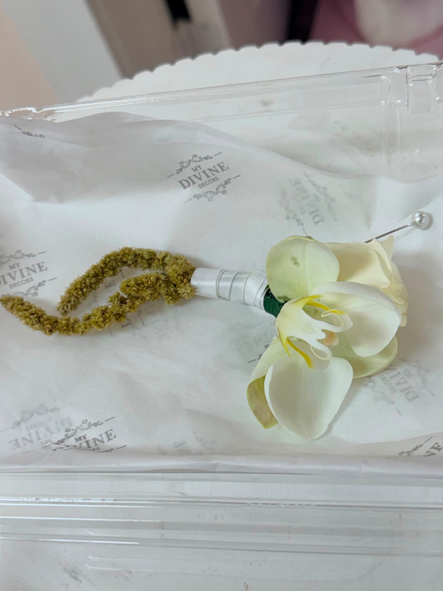 The-Orchid-Grace-Bridal-Bouquet-and-Boutonniere-Collection-2 The Orchid Grace Bridal Bouquet & Boutonniere Collection - Image 2