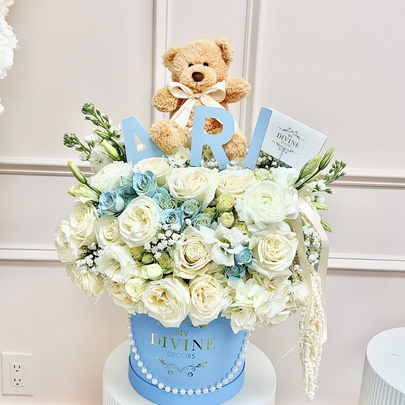 Baby name Signature box