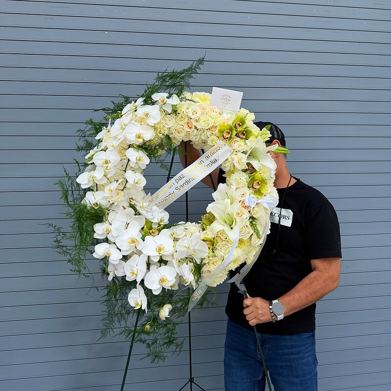The Celestial Garden wreath
