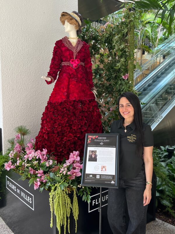 My Divine Decors floral installation at the Fleurs de Villes show in Miami