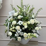 White Pure Elegance Vase Arrangement