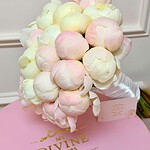 Blush Peony Bridal Bouquet