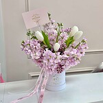Mini Lilac Whisper Bloom Box
