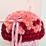 Victorian 100 Roses Signature Hat Box
