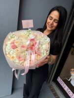 Blush & Ivory Garden Bouquet - Image 3