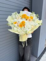Butter Yellow Garden Bouquet