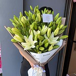 Calla Lily Wrapped Bouquet