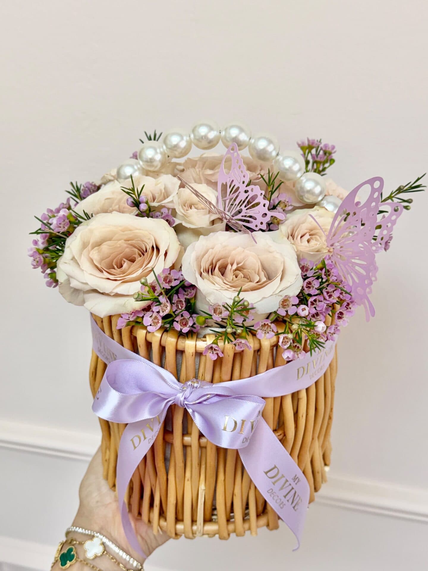 lavander-rose-basket-2 Lavander Rose Basket - Image 2