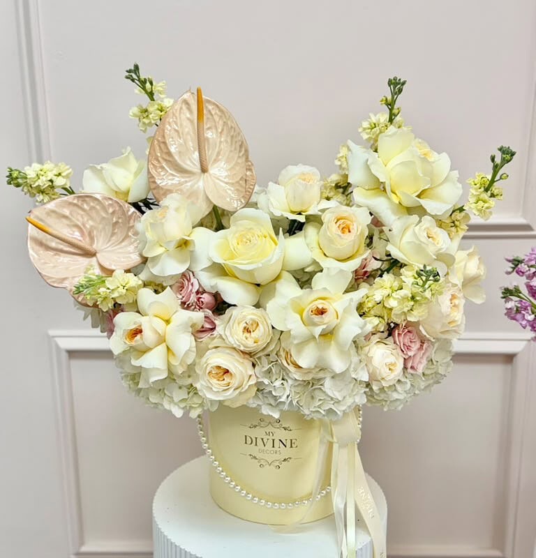 Pearl Garden Hat Box