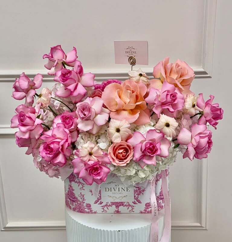 Venecia in Victorian hat box