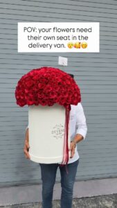 Flower arrangement by My Divine Decors on Instagram