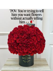 Flower arrangement by My Divine Decors on Instagram