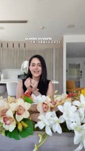 Flower arrangement by My Divine Decors on Instagram