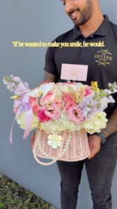 Flower arrangement by My Divine Decors on Instagram