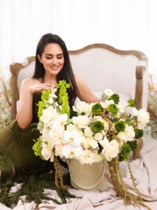 Flower arrangement by My Divine Decors on Instagram