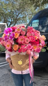 Flower arrangement by My Divine Decors on Instagram