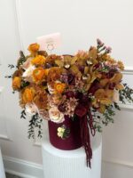 Caja Sombrero Romance de Otoño
