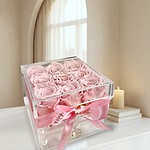 Jewel Acrylic Box Collection - 9 Roses