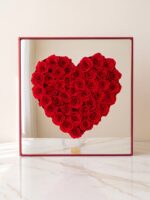 Oversized Heart Mirror Acrylic Box