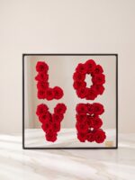 Caja Acrílica Espejo LOVE Extragrande