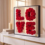 Oversized LOVE Mirror Acrylic Box